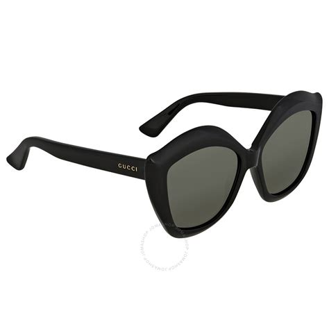 gucci gg0117s|Gucci Black Sunglasses GG0117S 001 53 .